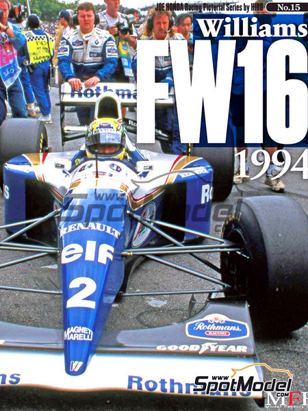 1/20 Scale Fujimi 1/20 Williams RENAULT Fw16 1994 Ayrton Senna Demon